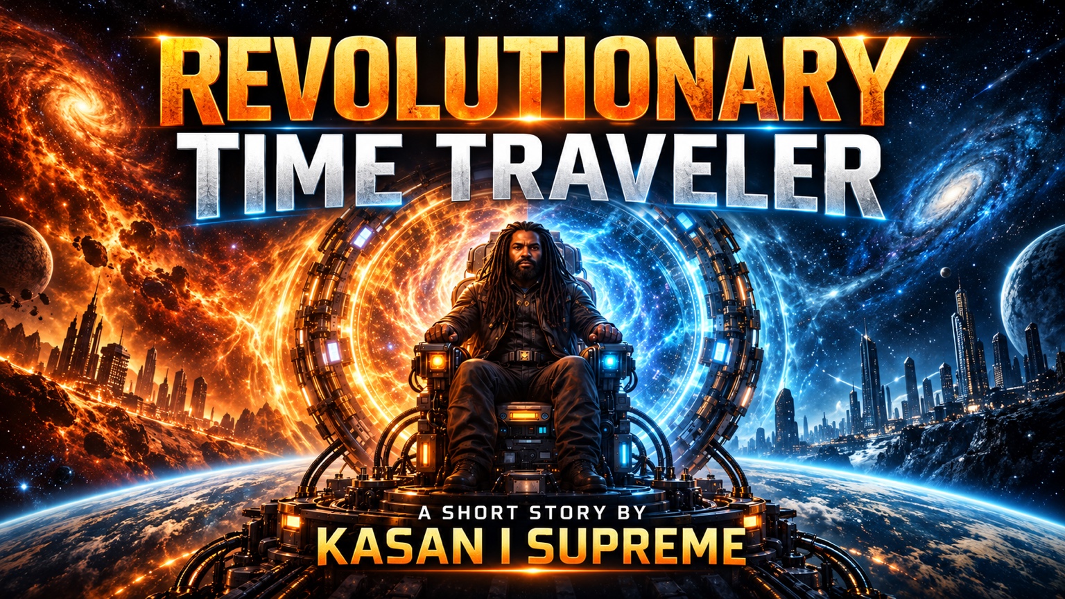 Revolutionary Time Traveler digital film by Kasan I Supreme